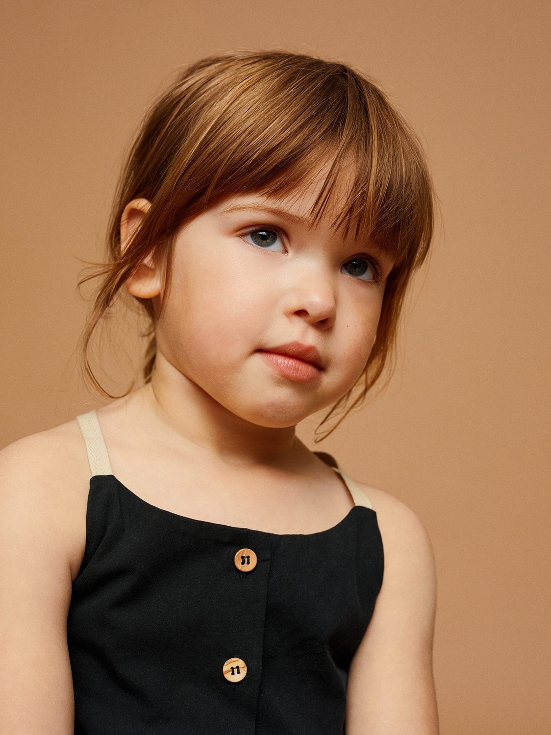 

Mango Kids Pure Cotton Fit & Flare Dress, Black