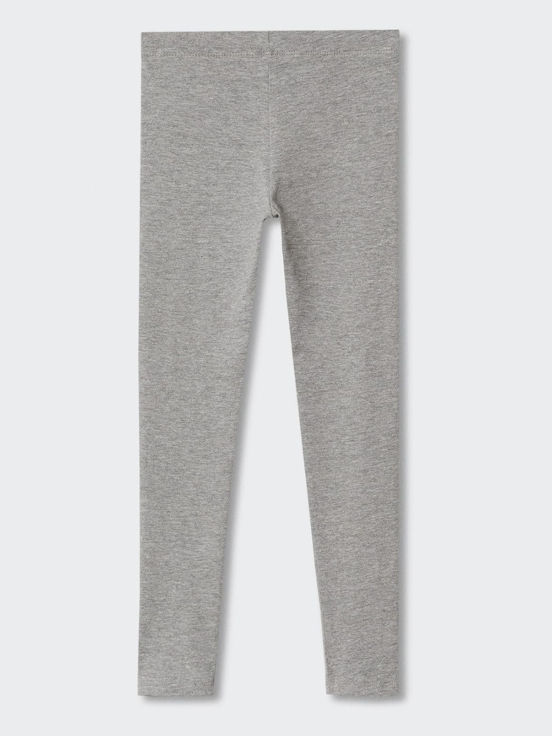 

Mango Kids Girls Grey Melange Solid Sustainable Leggings