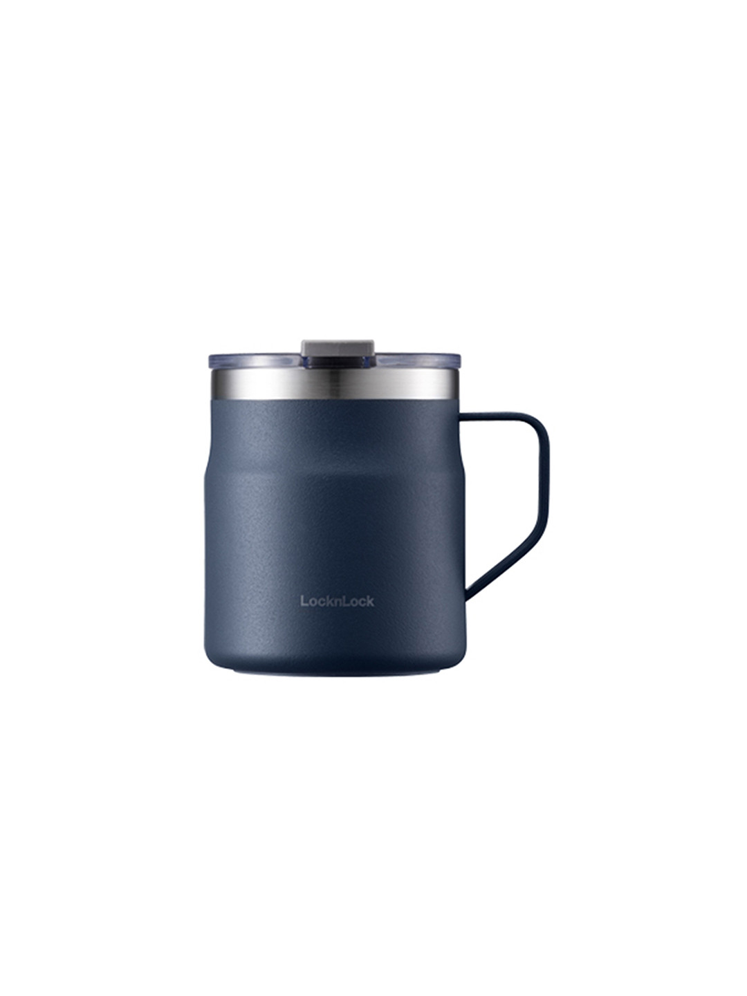 

Lock & Lock Navy Blue Dishwasher safe Stainless Steel Matte Mug 355ml