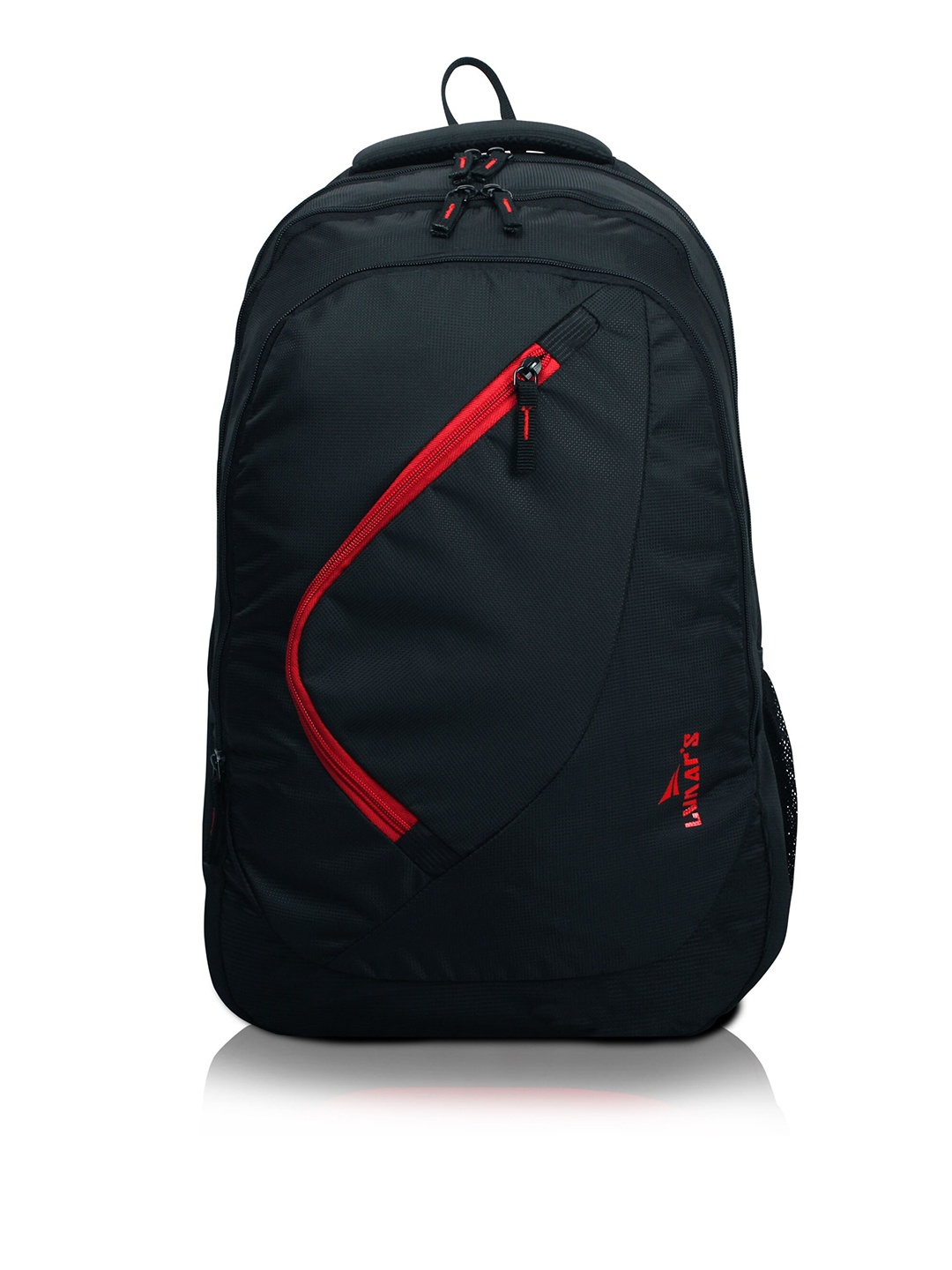 

LUNAR'S Unisex Black & Red Backpack