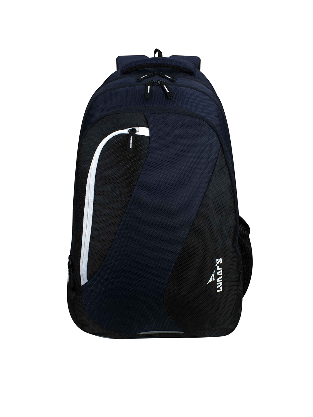

LUNAR'S Unisex Navy Blue & White Embroidered Backpack