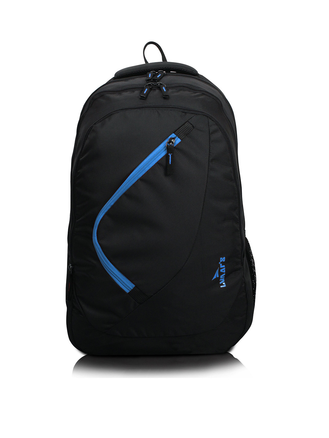 

LUNAR'S Unisex Black & Blue Backpack