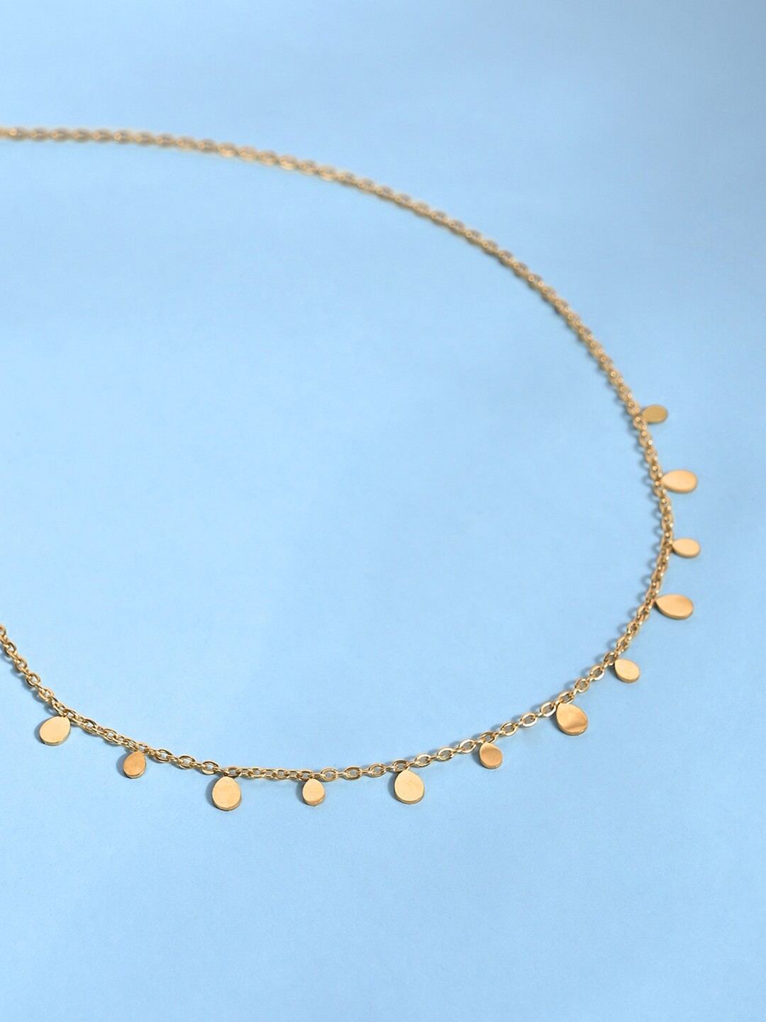

Mikoto by FableStreet Women Gold-Toned Gold-Plated Necklace