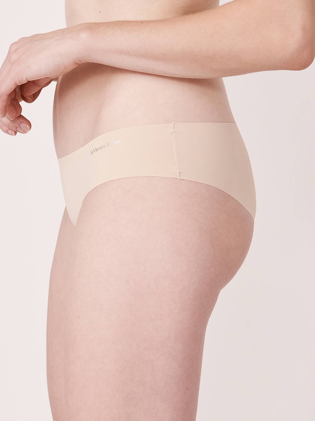 

La Vie en Rose Women Beige Solid Bikini Briefs