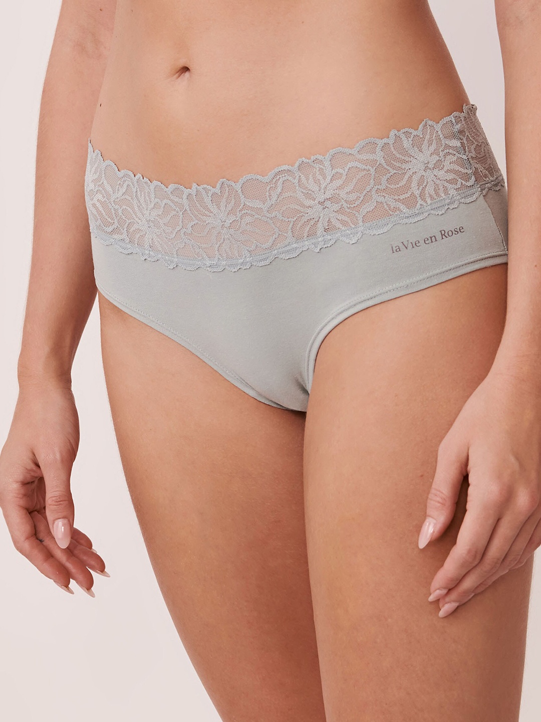 

La Vie en Rose Women Blue Solid Bikini Briefs