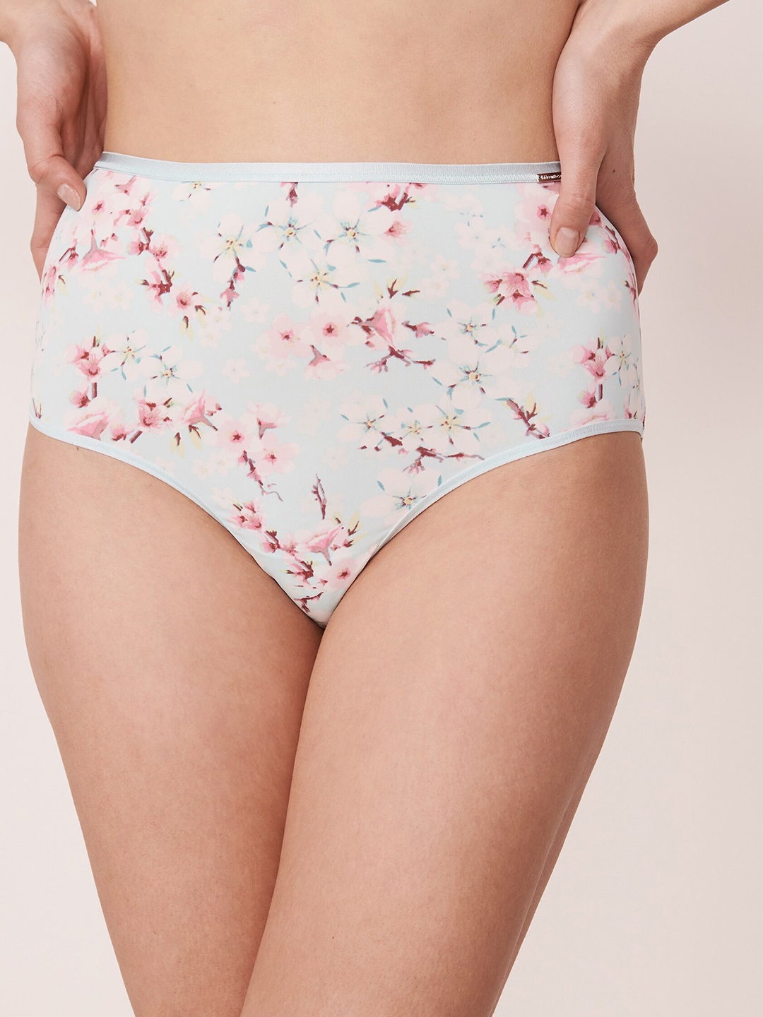 

La Vie en Rose Women Blue & Pink Printed Bikini Briefs