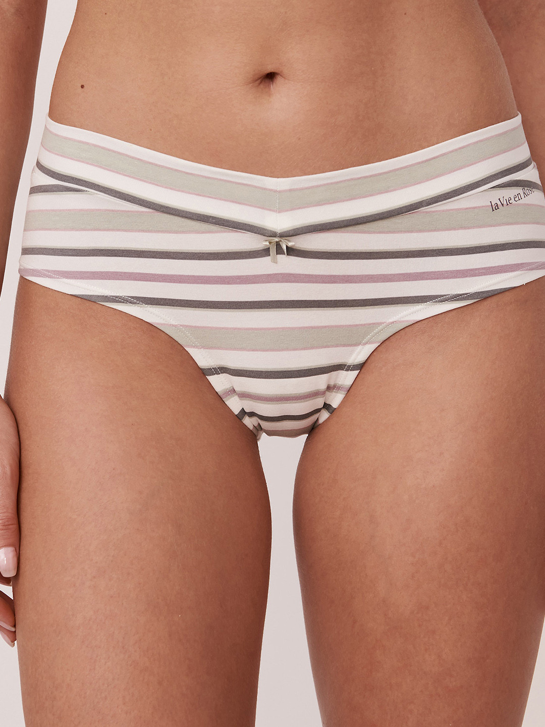 

La Vie en Rose Women White Printed Hipster Briefs