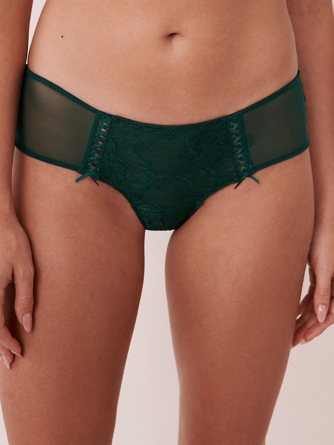 

La Vie en Rose Women Green Self-Design Bikini Briefs