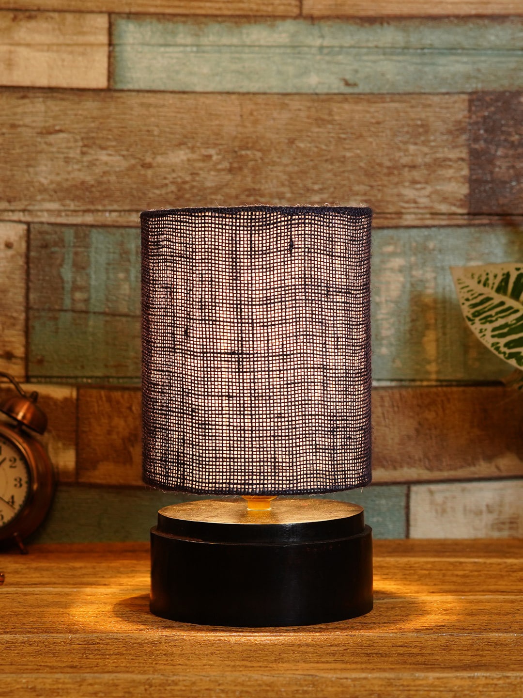 

foziq Brown & Blue Textured Table Lamps