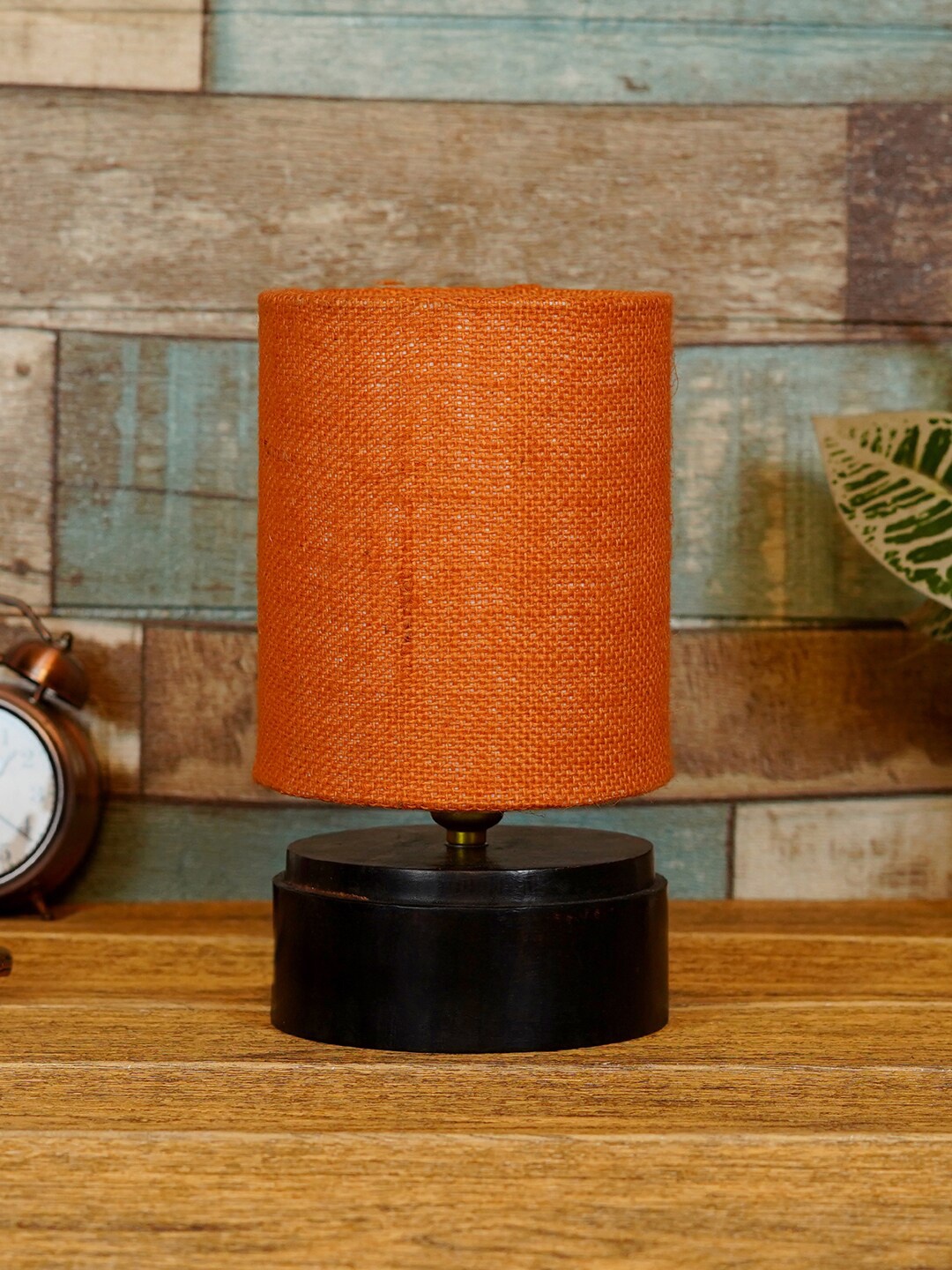 

foziq Brown & Orange Textured Table Lamps