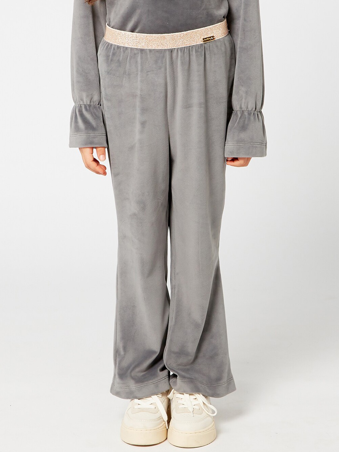 

One Friday Girls Grey Relaxed Flared Culottes Trouser
