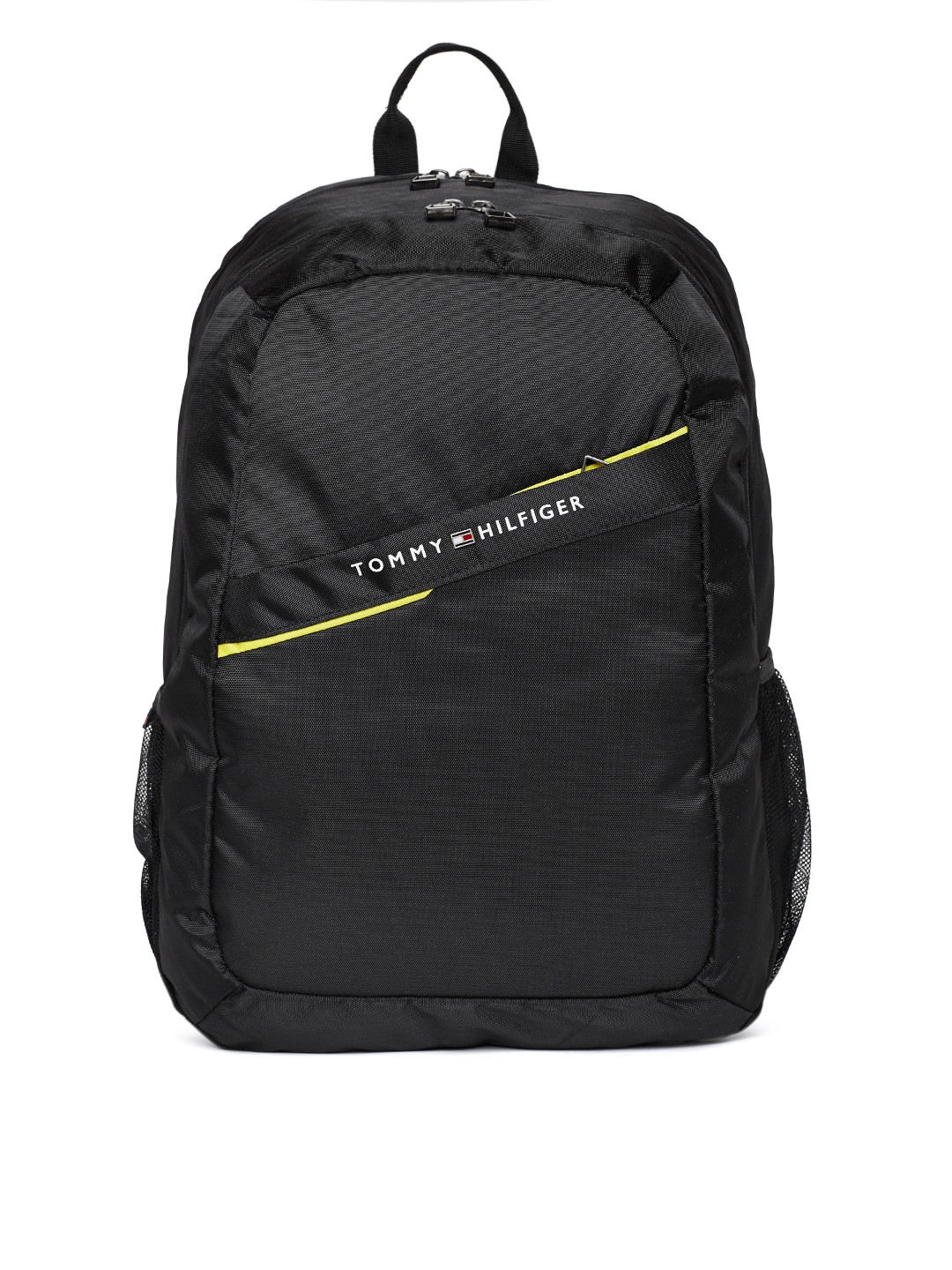 

Tommy Hilfiger Unisex Black Solid Laptop Backpack