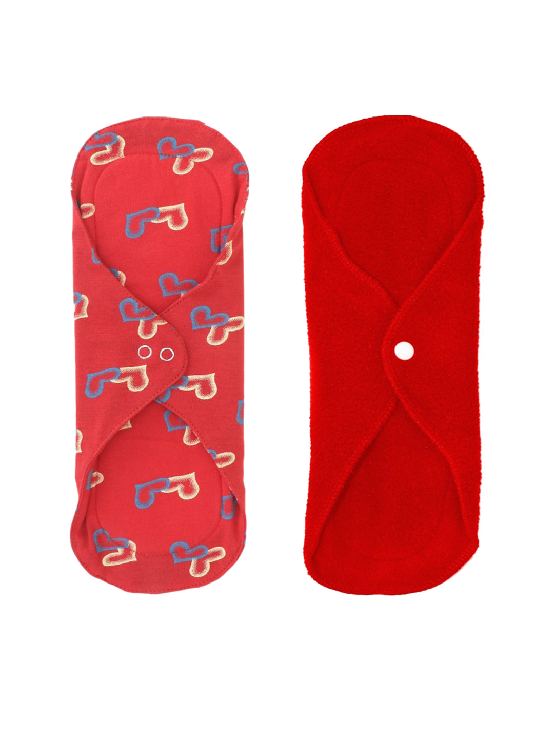 

CareDone Women Pack Of 2 Red Ultra Thin Rash Free Reusable Sanitary Cloth Pads