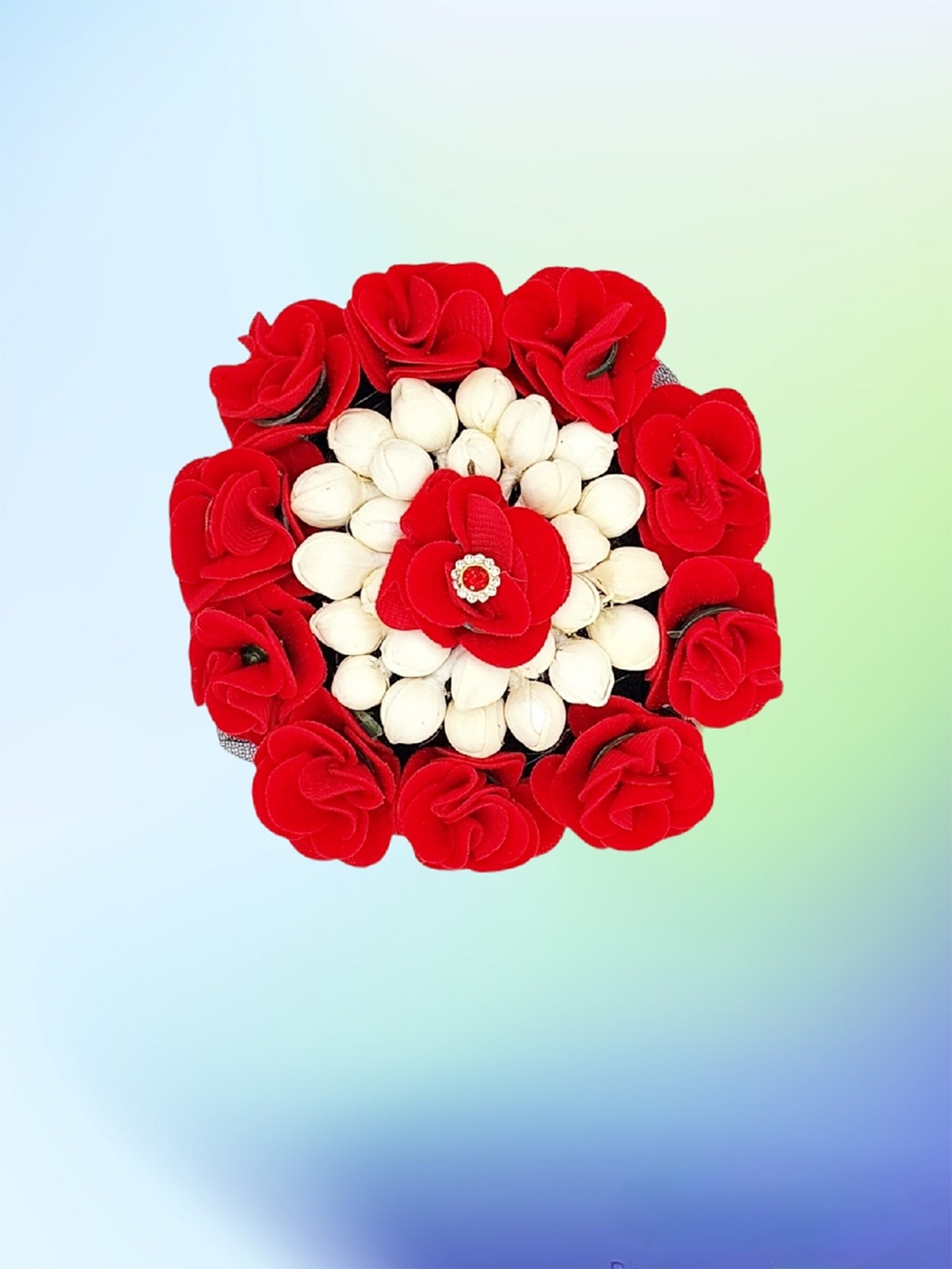 

DIAN Women Red & White Hair Accessory Set