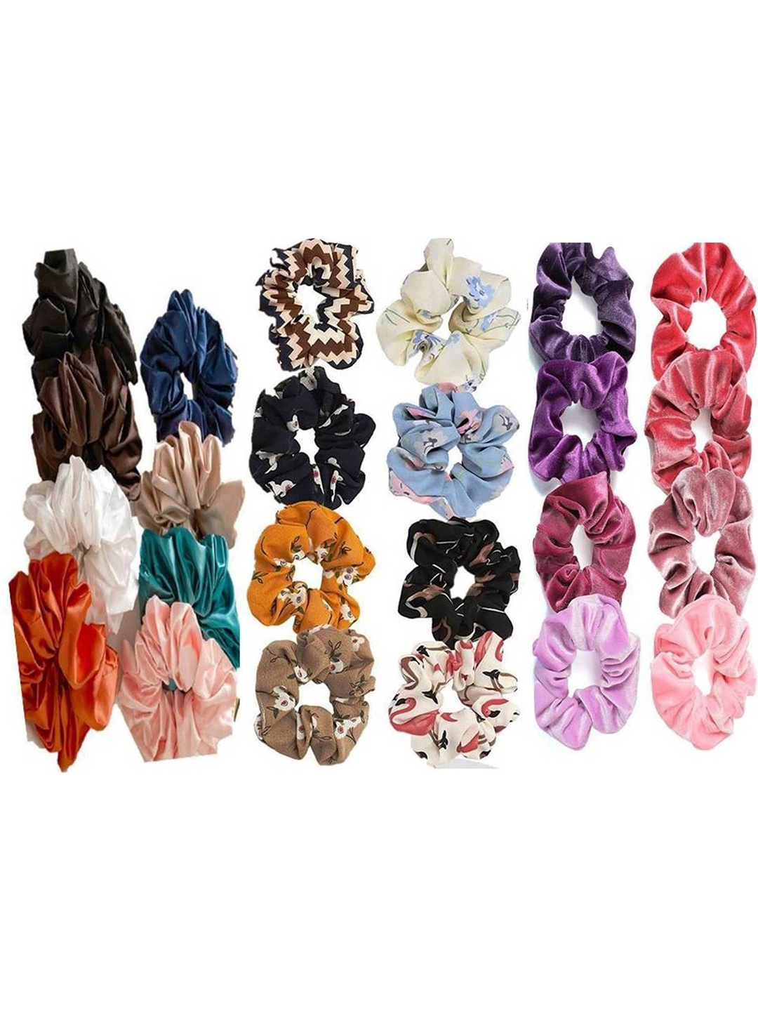 

DIAN Assorted Pack of 24 Ponytail Holder