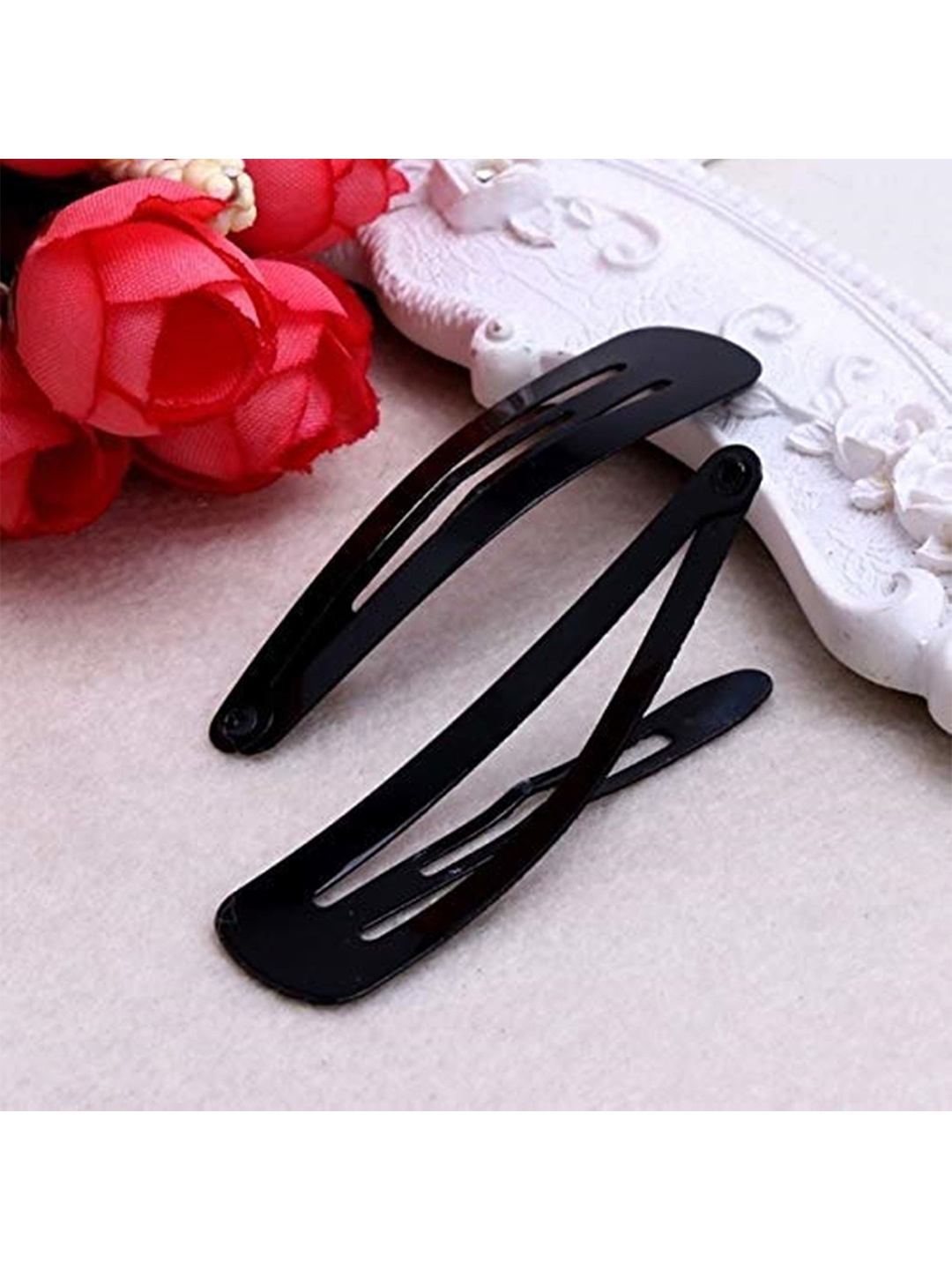 

DIAN Set of 24 Tic Tac Hair Clip, Black