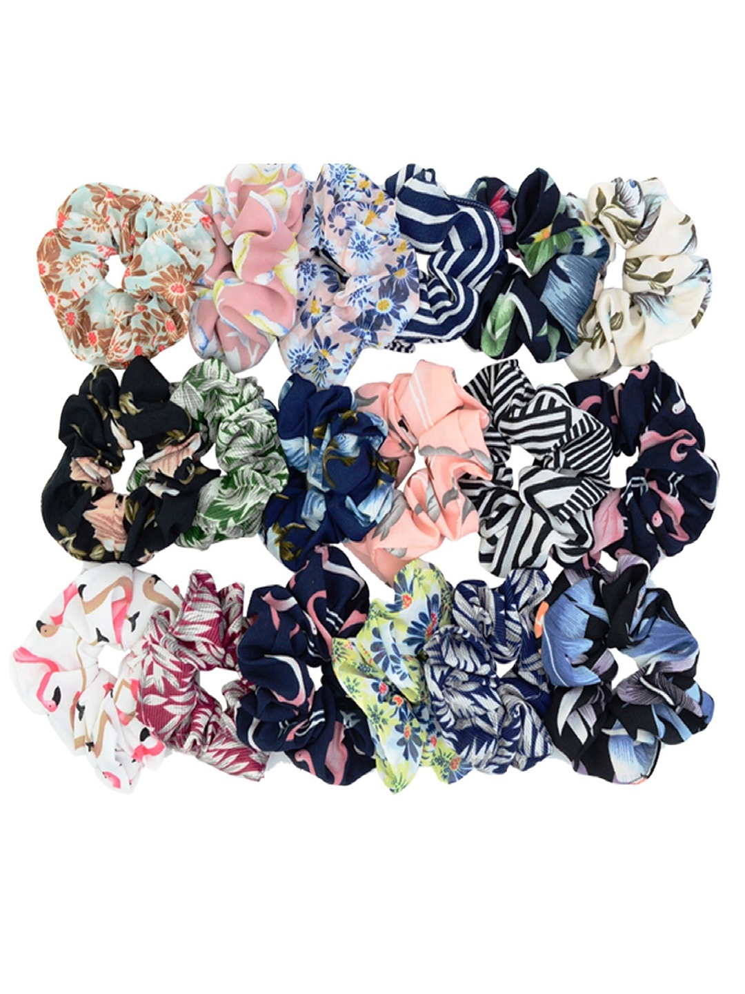 

DIAN Women Assorted Set of 24 Ponytail Holders, Blue
