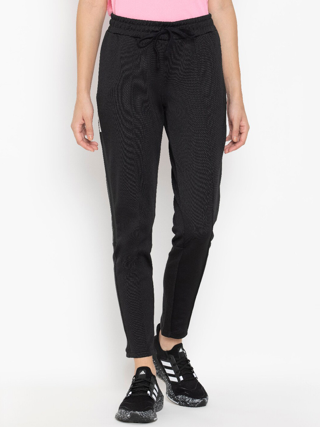 

ADIDAS Women Black Solid Relaxed-Fit Track Pant