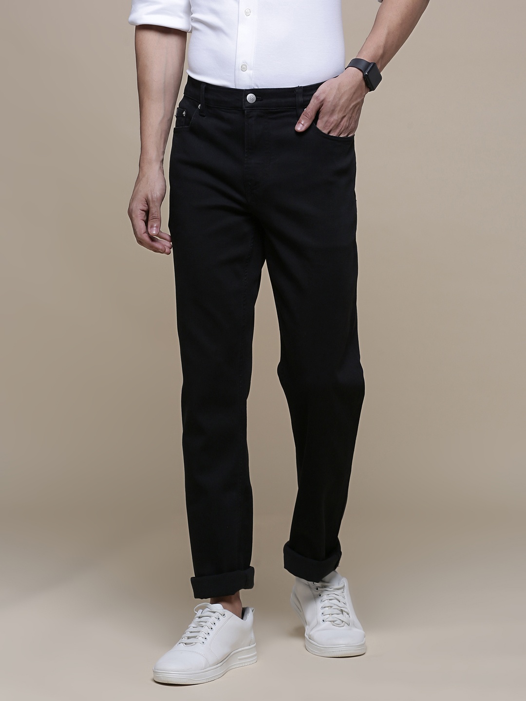 

Calvin Klein Jeans Men Black Super Skinny Fit Stretchable Jeans