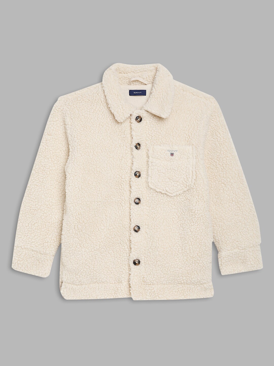 

GANT Boys Off White Printed Casual Shirt