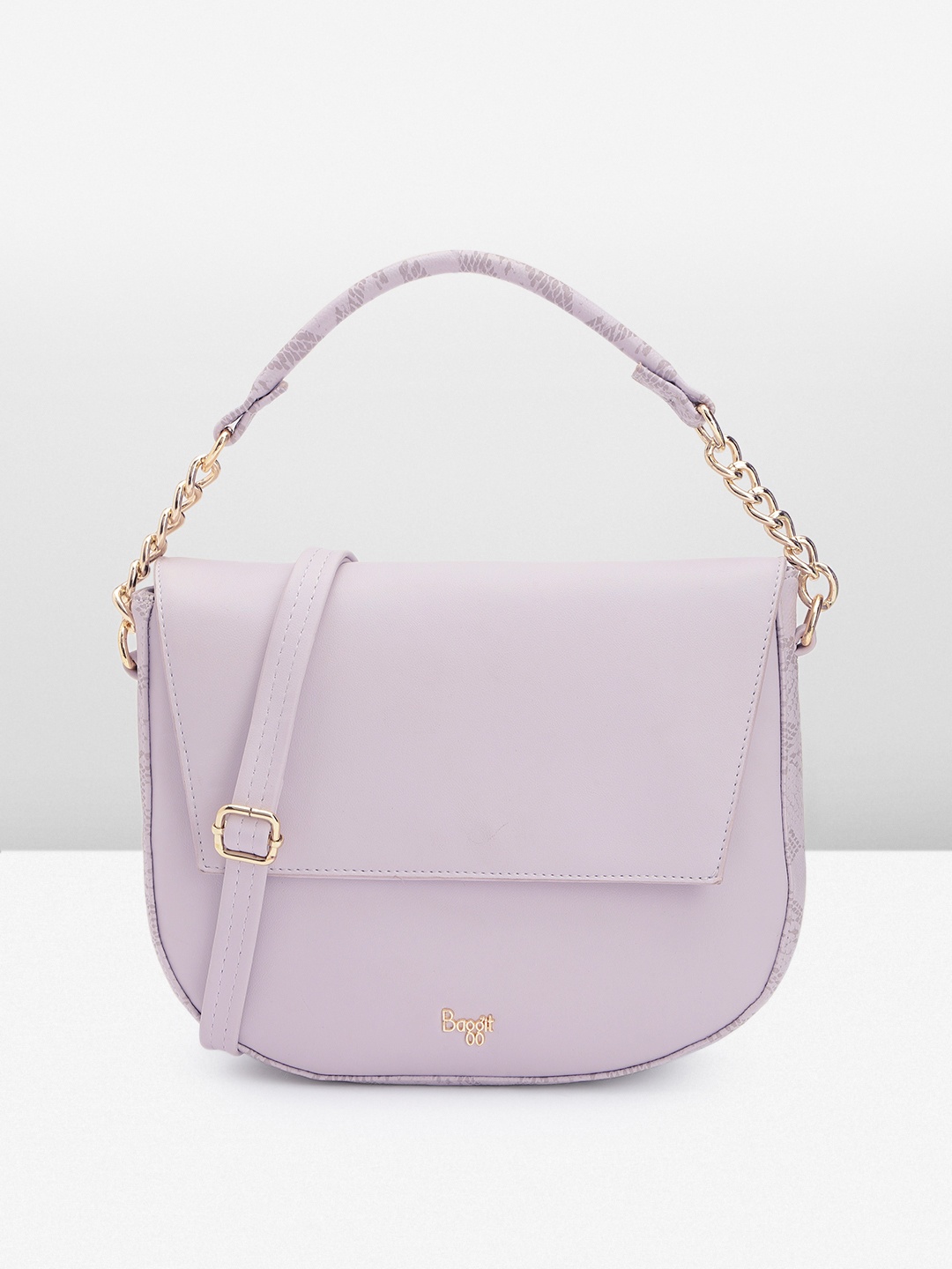 

Baggit Structured Handheld Bag, Lavender