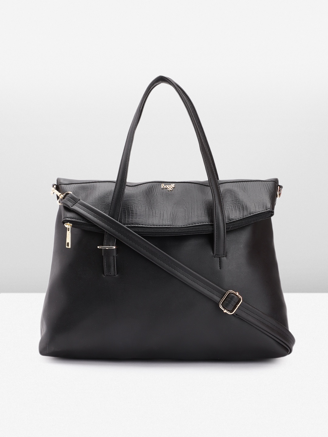 

Baggit Structured Handheld Bag, Black