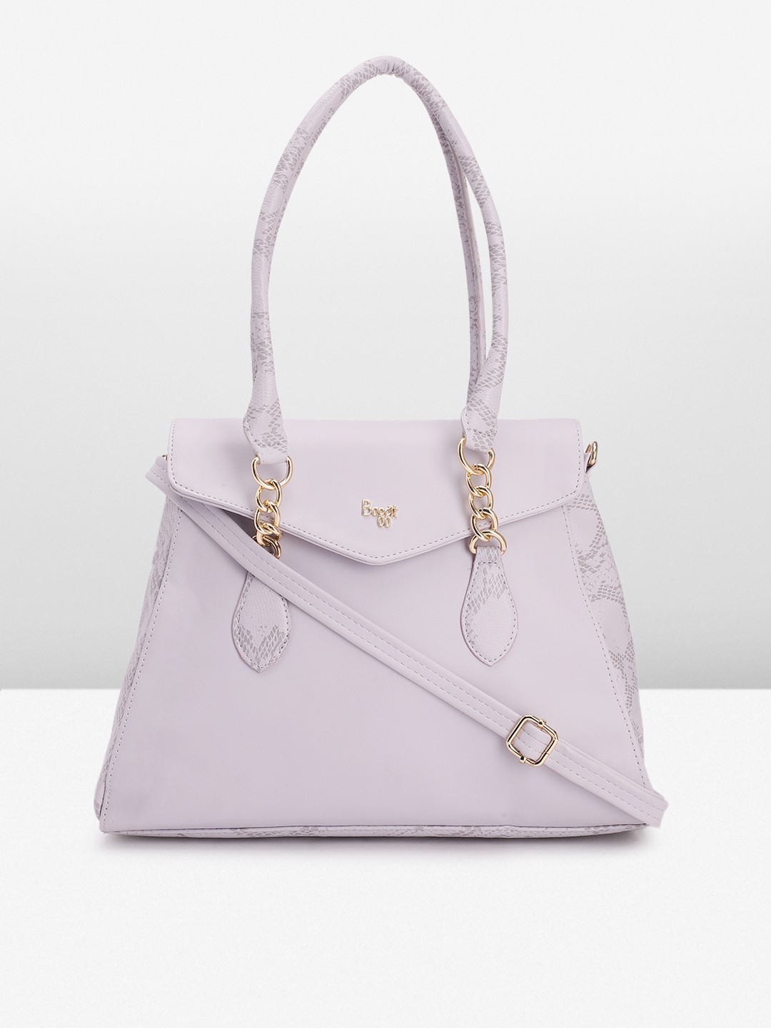 

Baggit Women Textured Shoulder Bag, Purple