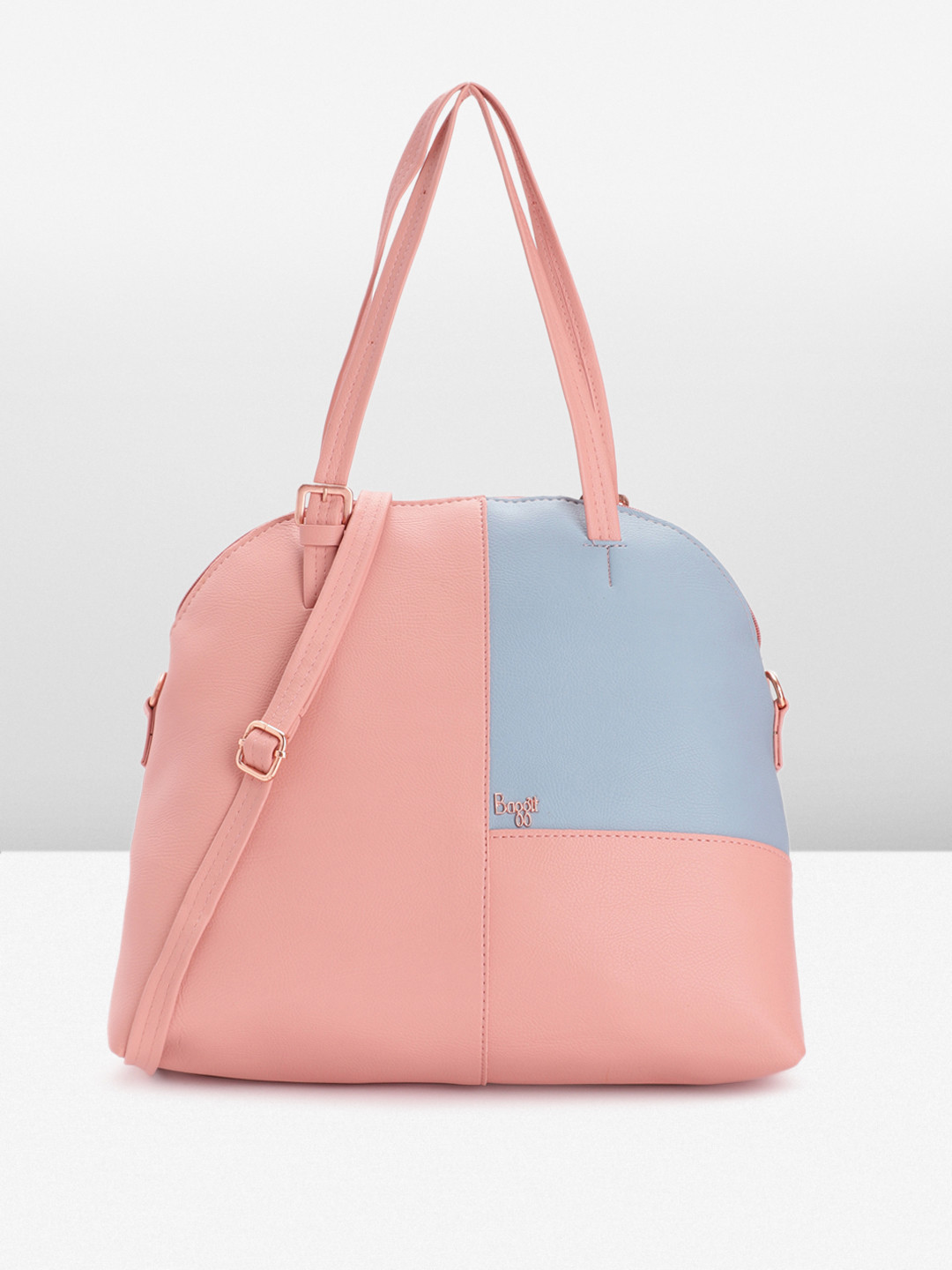 

Baggit Women Colourblocked Shoulder Bag, Pink