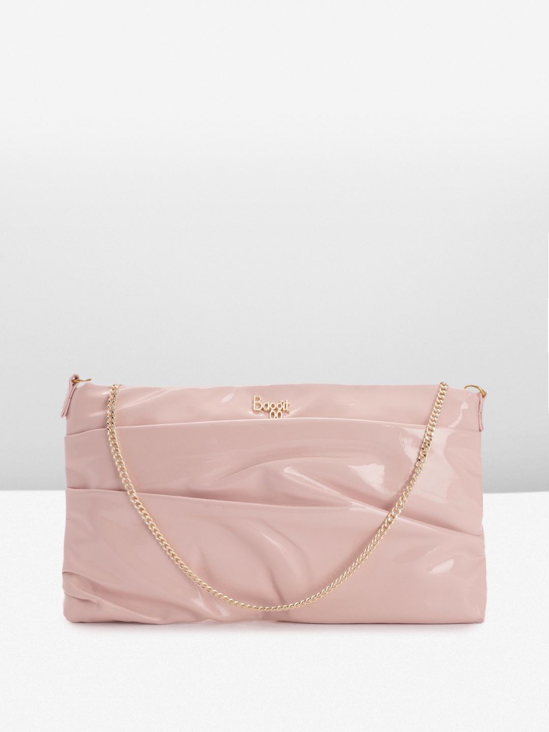 

Baggit Women Solid Clutch, Pink