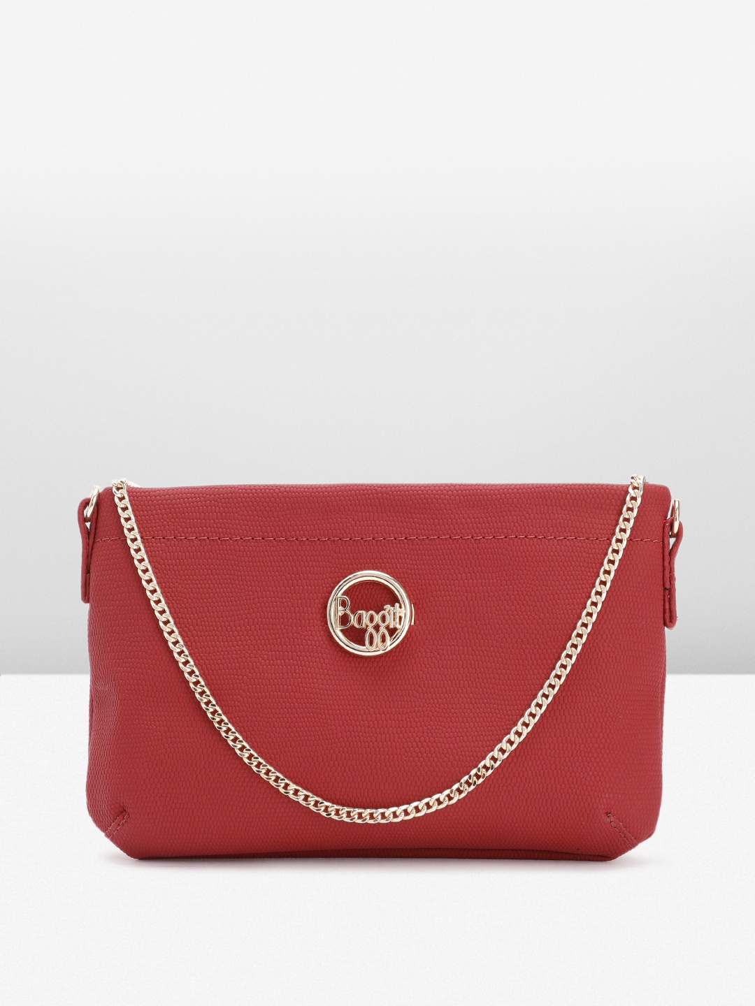 

Baggit Women Solid Purse Clutch, Red