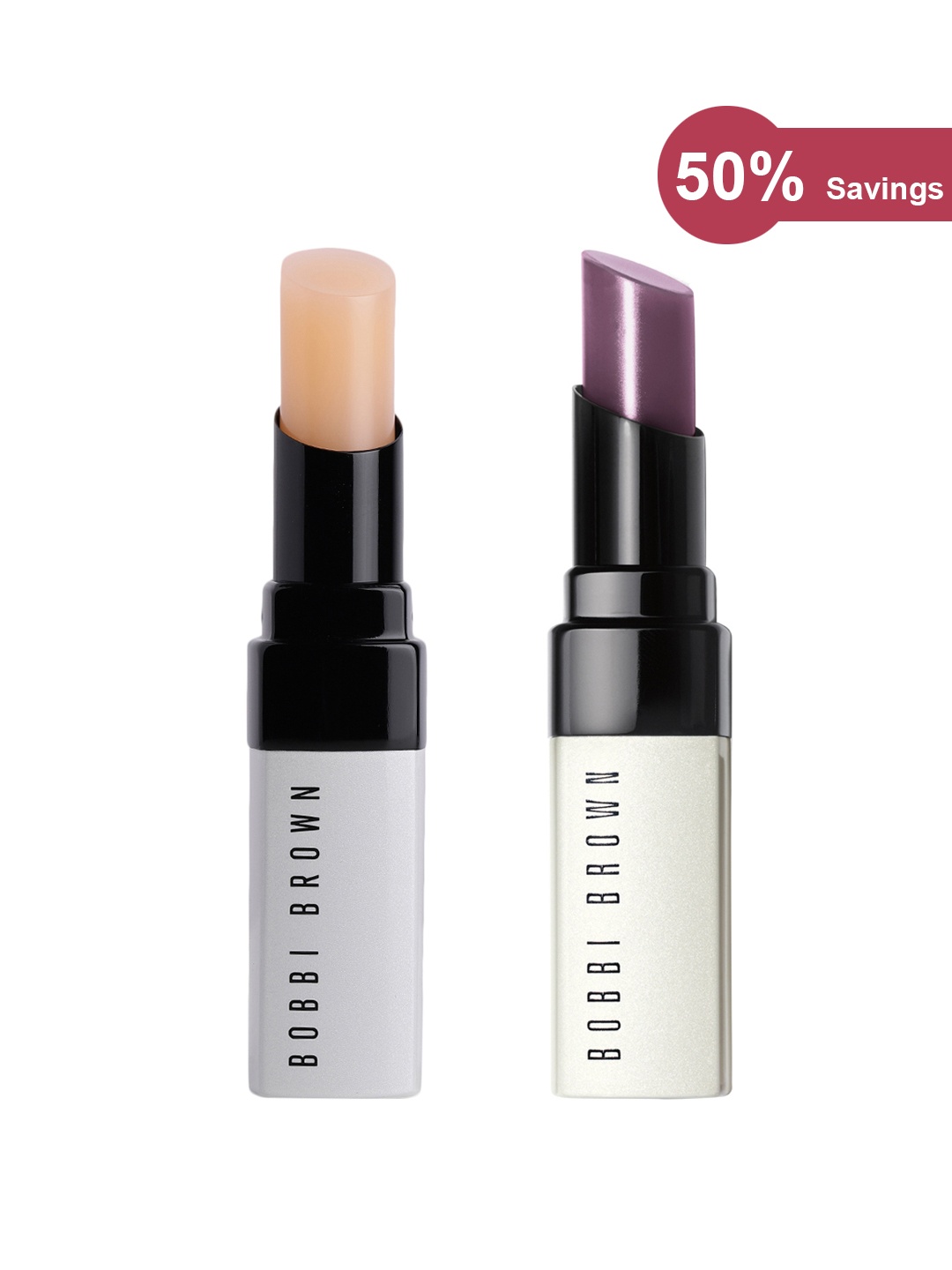 

Bobbi Brown Set of 2 Lightweight Extra Lip Tint 2.3g each - Bare Pink & Bare Blackberry, Purple