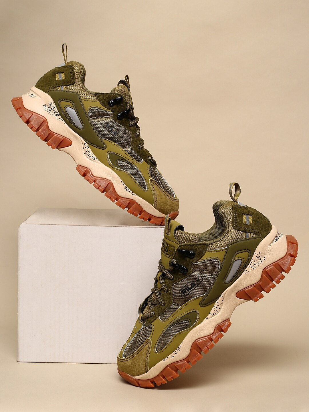 

FILA Women Green Running Non-Marking Shoes