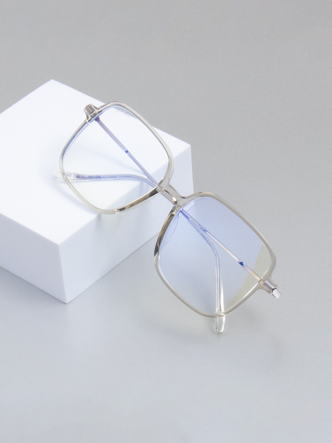 

Ted Smith Grey Full Rim Wayfarer Frames