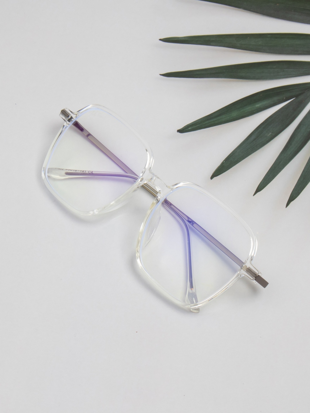 

Ted Smith Transparent Full Rim Wayfarer Frames