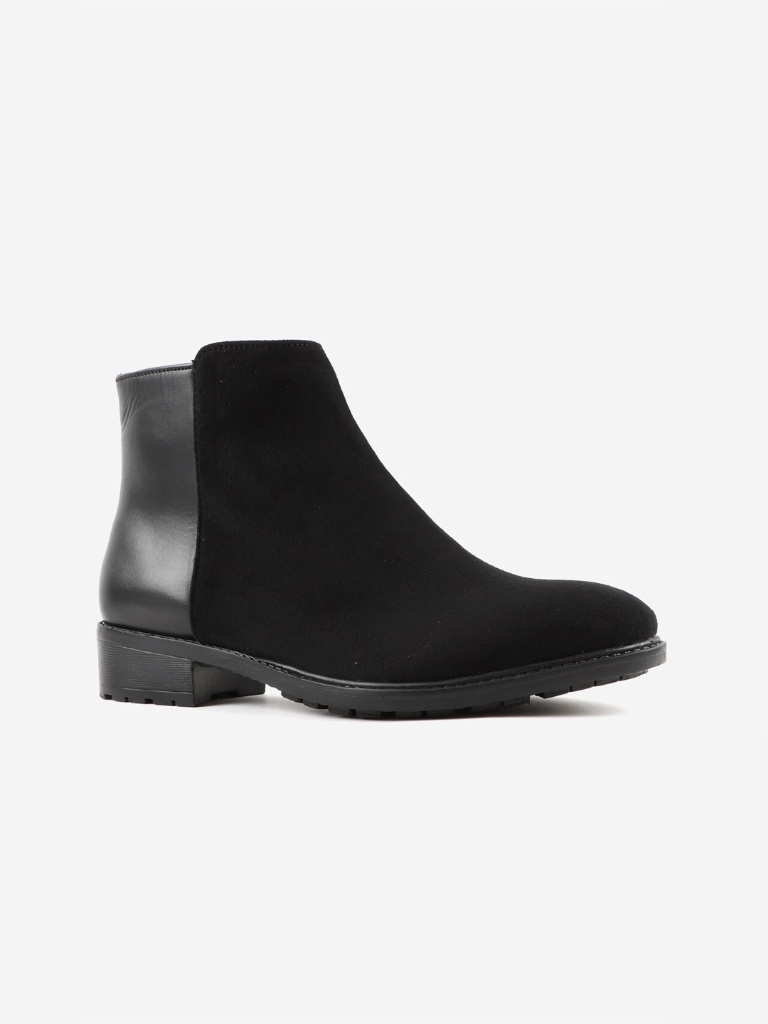 

Carlton London Women Solid Boots, Black