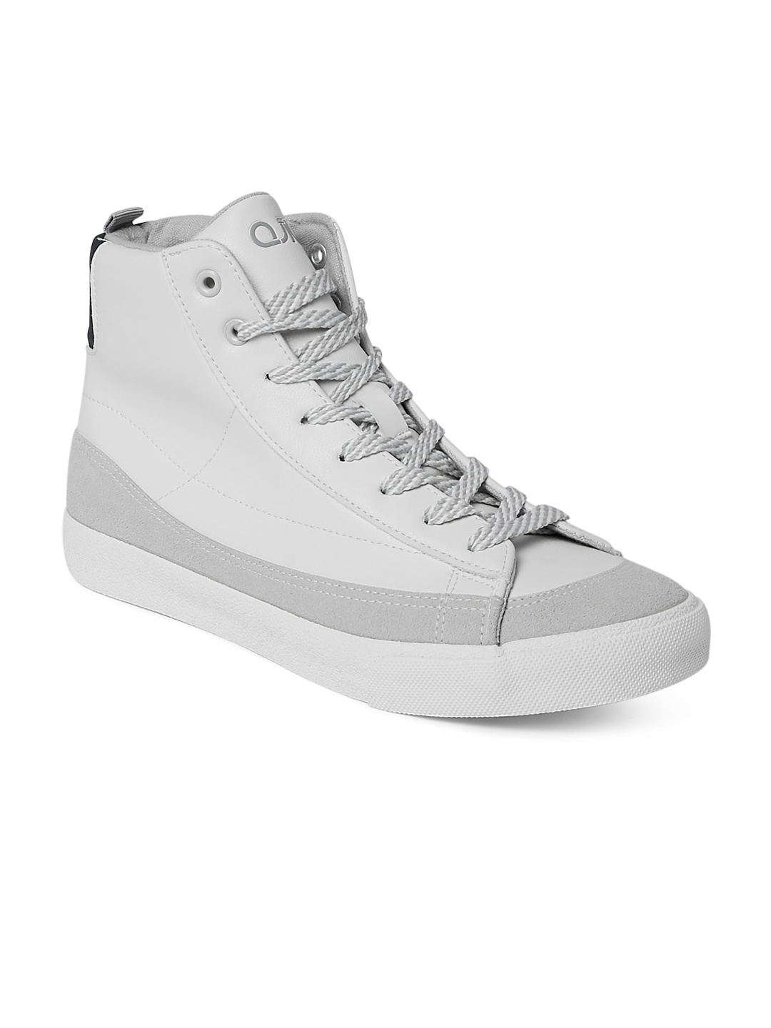 

Ajile by Pantaloons Men White PU Sneakers