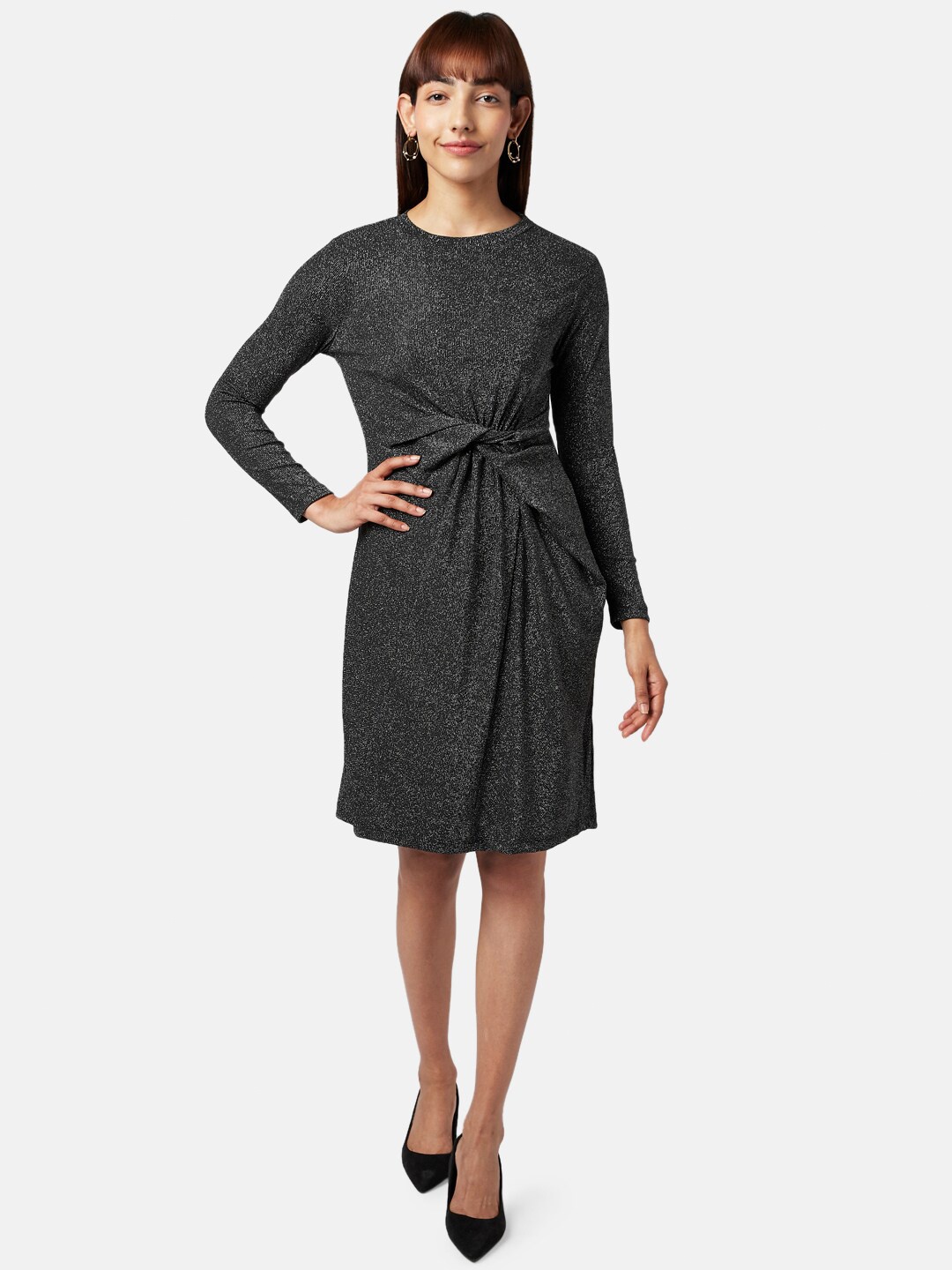 

Annabelle by Pantaloons Women Black Formal Dress