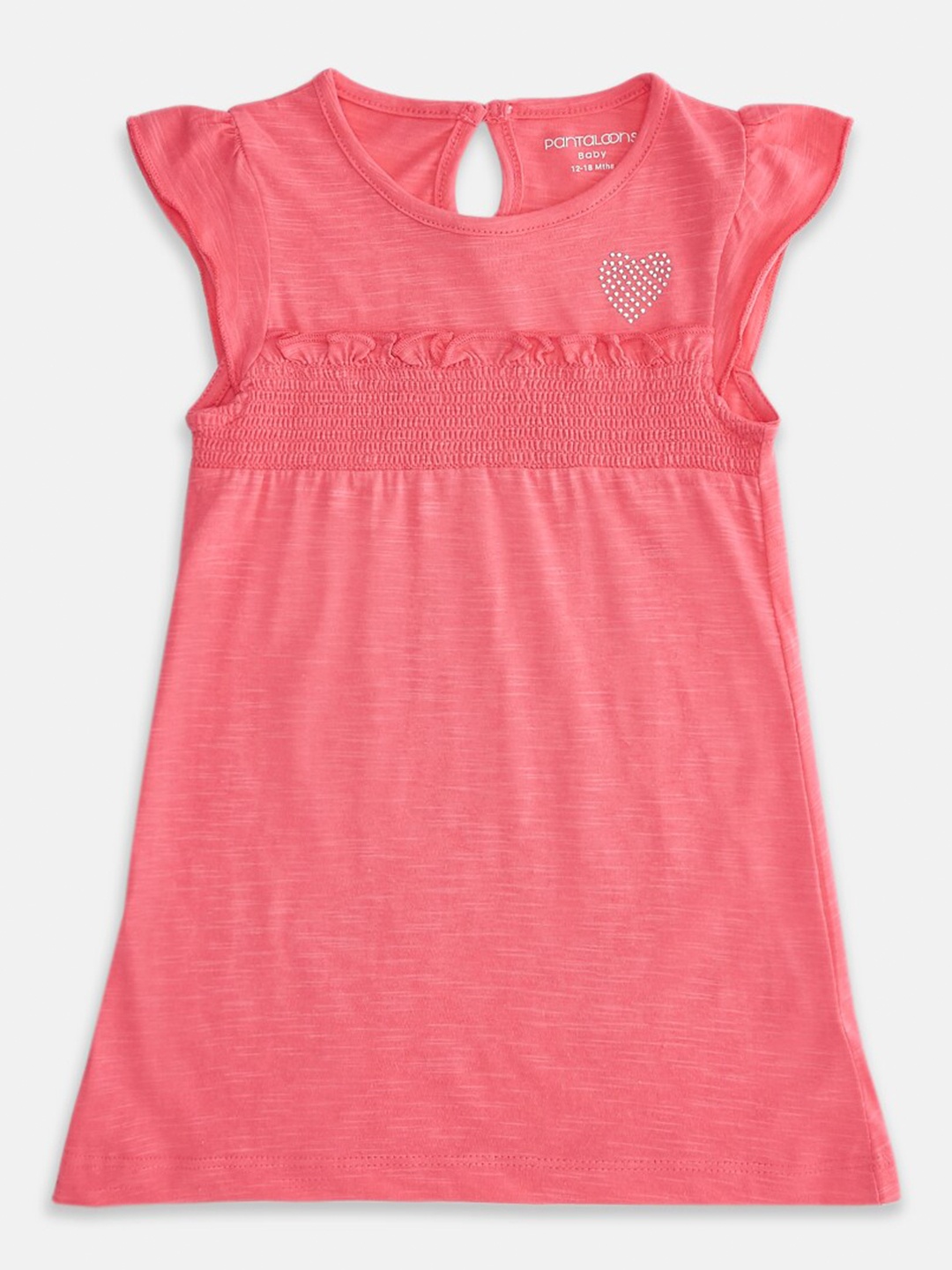

Pantaloons Baby Girls Pink A-Line Dress