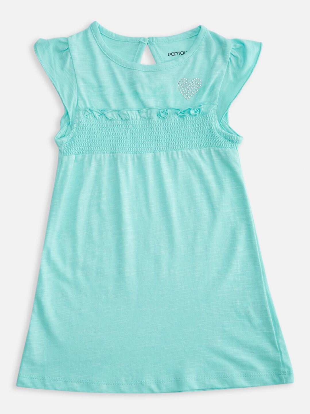 

Pantaloons Baby Girls Blue A-Line Dress
