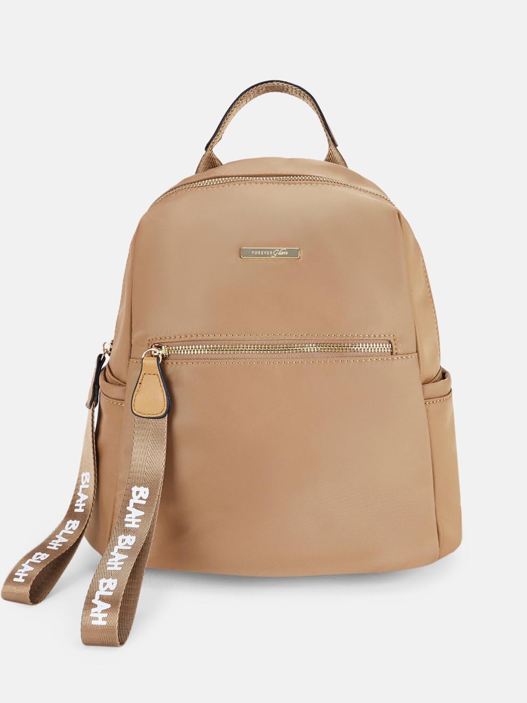

Forever Glam by Pantaloons Women Beige Backpack