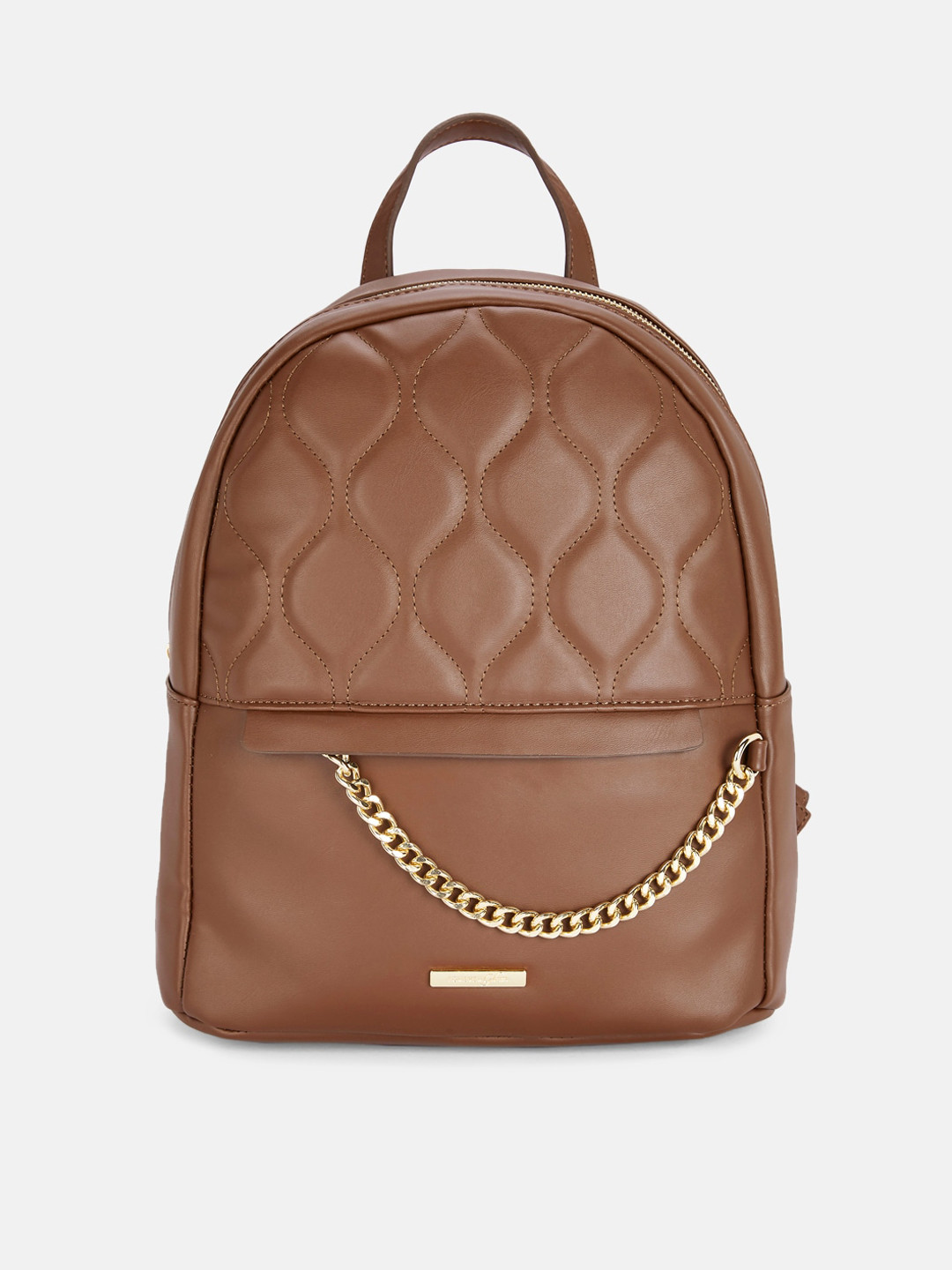 

Forever Glam by Pantaloons Women Brown Backpack