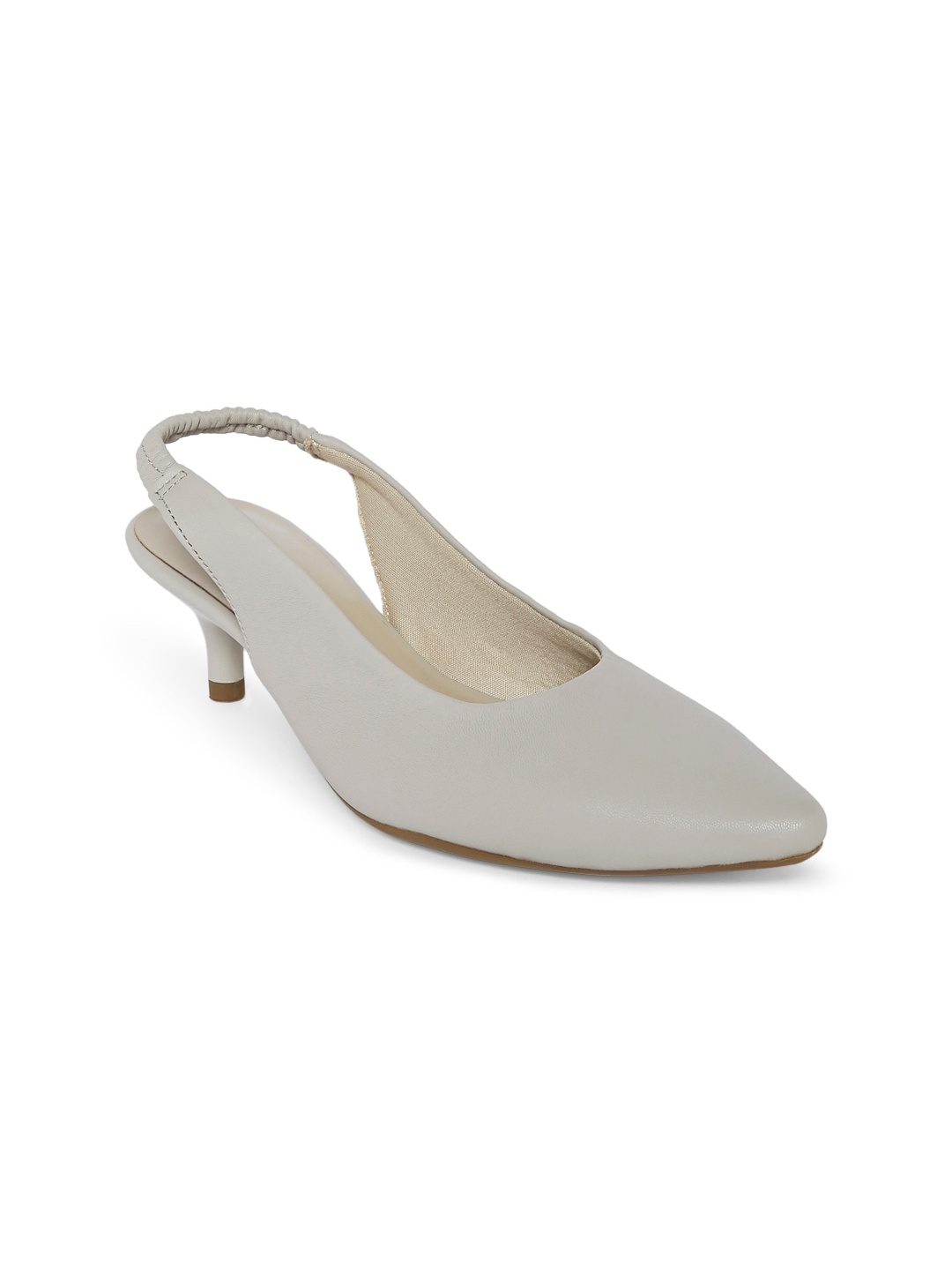 

Forever Glam by Pantaloons Grey Kitten Pumps