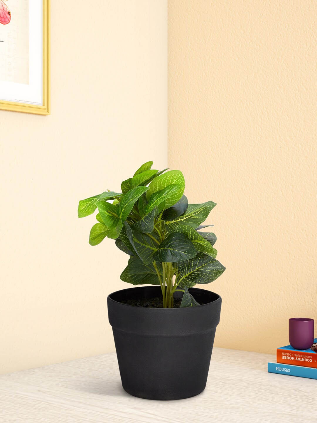 

Living scapes by Pantaloons Artificial Plant With Pot, Green