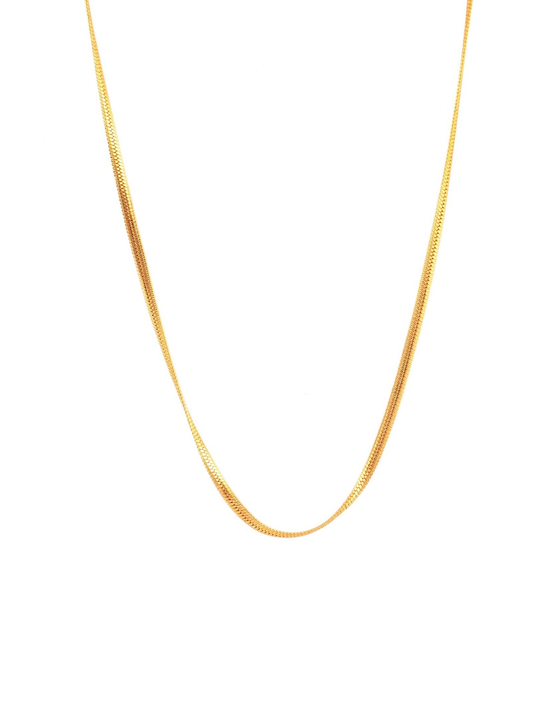 

Jewar Mandi Unisex Gold-Toned Gold-Plated Antique Chain