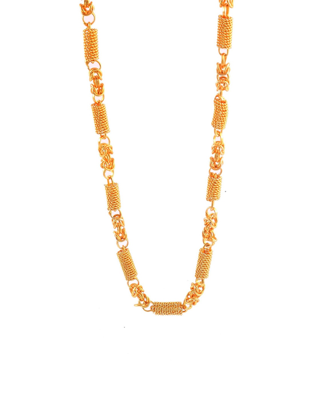 

Jewar Mandi Unisex Gold-Toned Brass Gold-Plated Chain