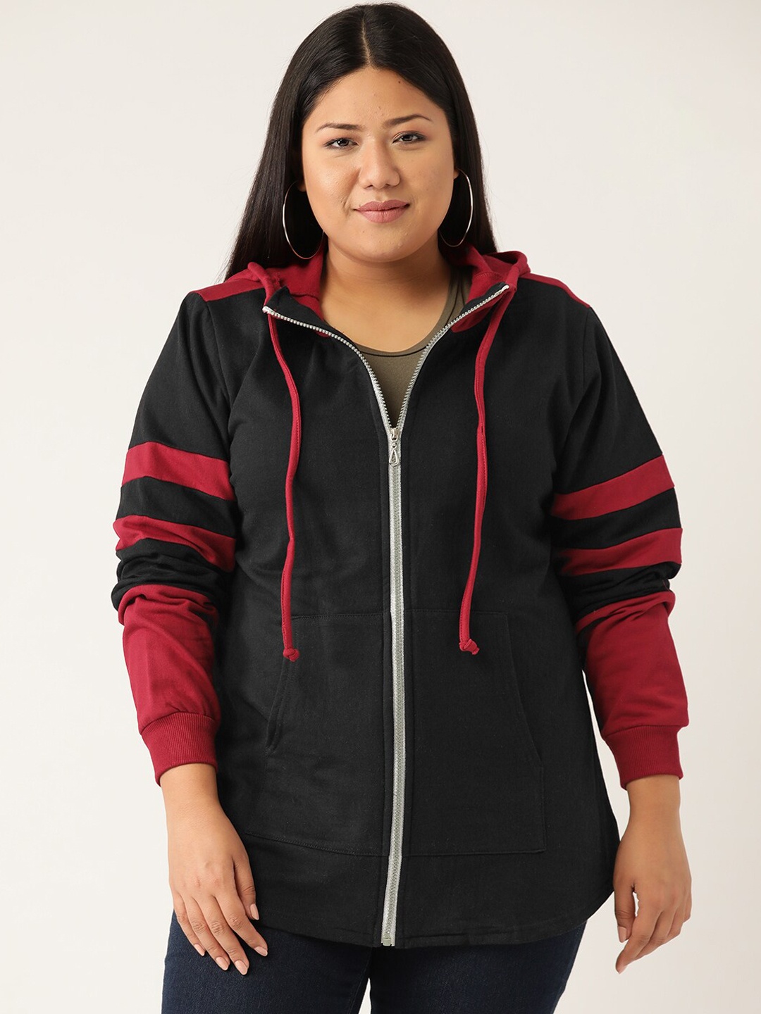 

theRebelinme Women Black Fleece Tailored Jacket