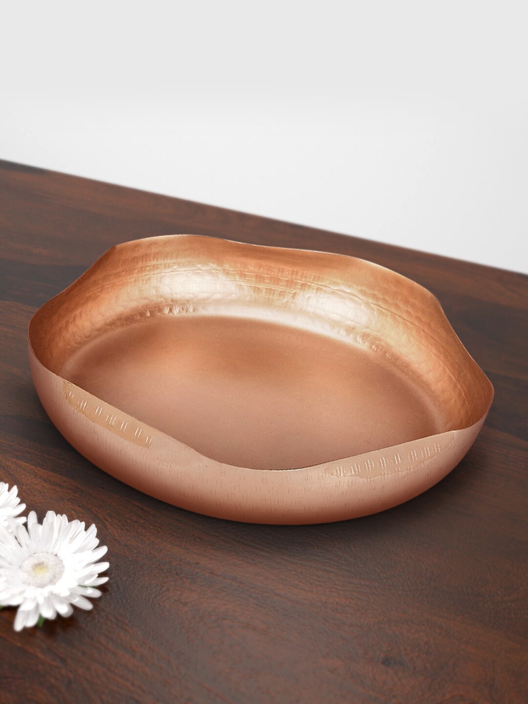 

Living scapes by Pantaloons Rose Gold Solid Trays
