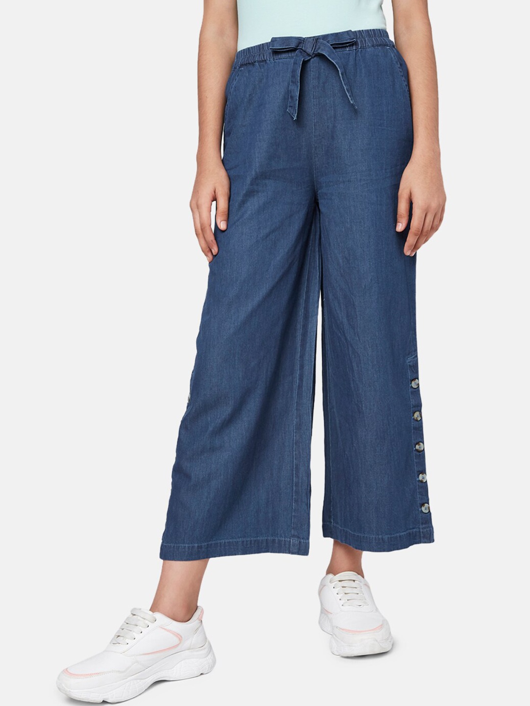 

Coolsters by Pantaloons Girls Blue Straight Fit Trouser