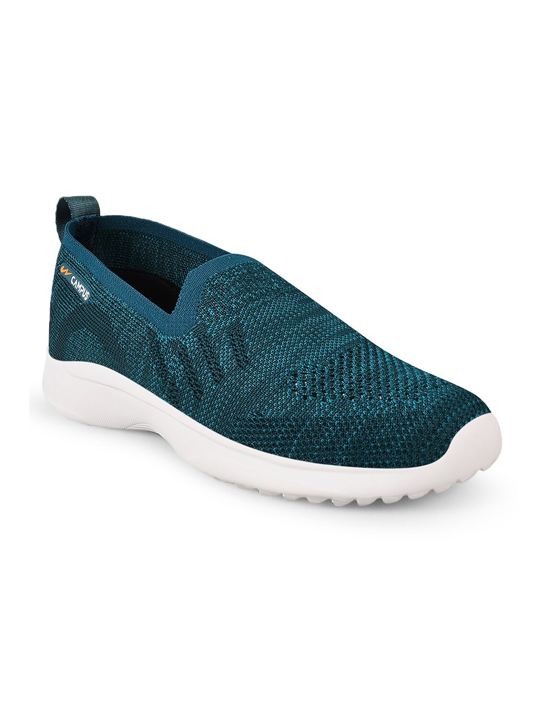 

Campus Women Teal Slip-On Mesh Running Shoes