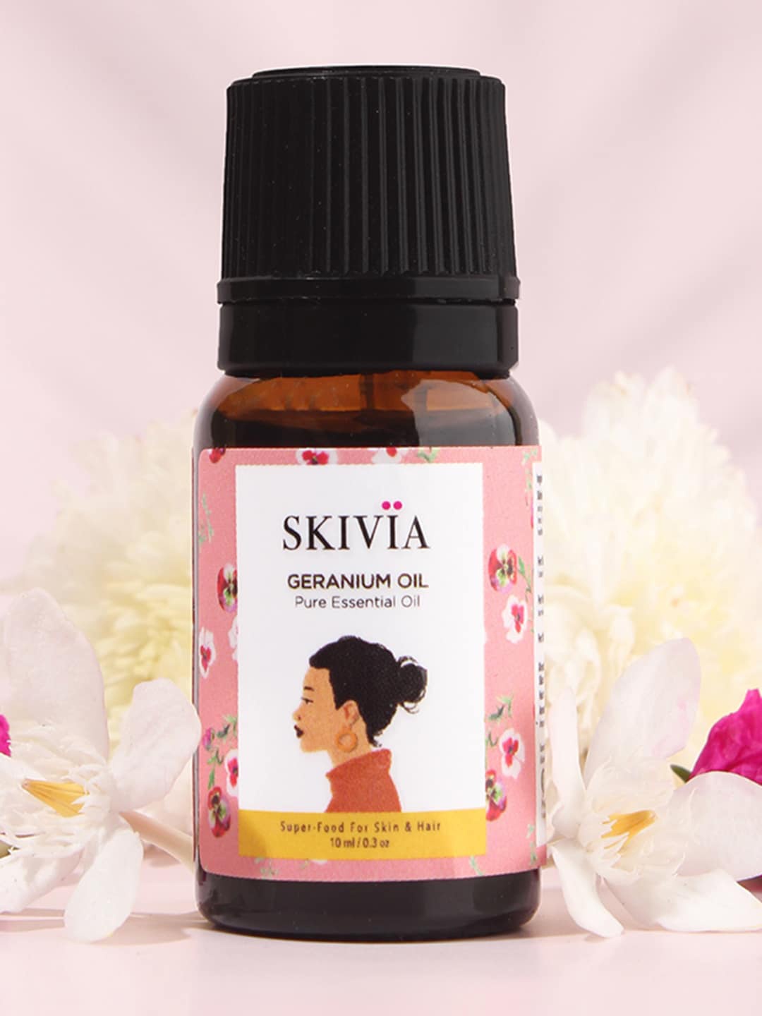 

SKIVIA Geranium Essential Oil 10ml, Transparent